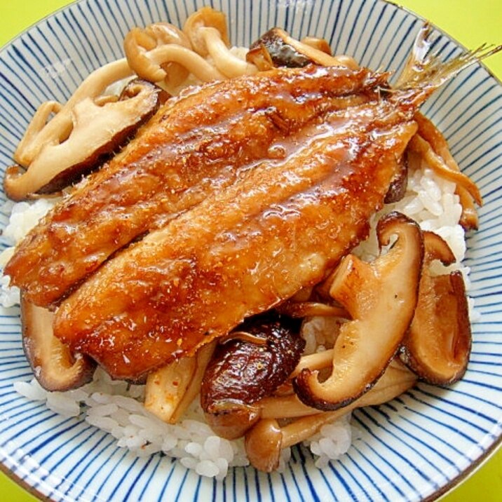 きのことイワシの蒲焼き丼 レシピ 作り方 By Mint74 楽天レシピ きのことイワシの蒲焼き丼 レシピ 作り方 By Mint74 楽天レシピ